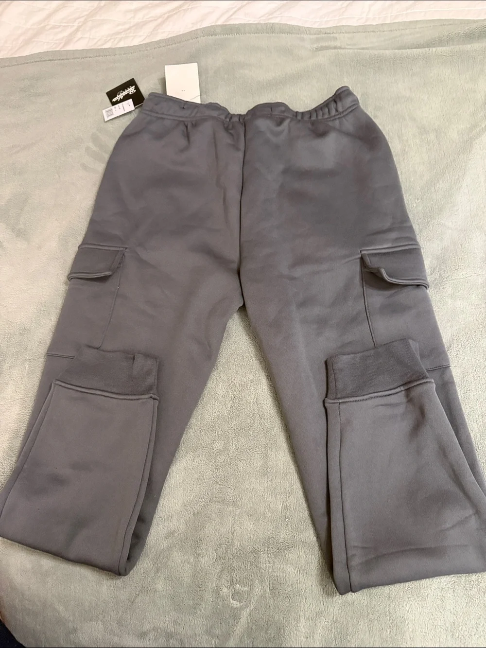Brooklyn Cloth Slate Gray Cargo Joggers